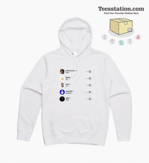 Why Do All Legend Die Instagram Version 2 Hoodie