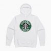 Gun And Coffe Starbuck Logo Parody Hoodie