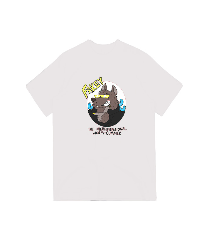 Fakey!-The-Interdimensional-Worm-Cummer-T-Shirt