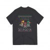 Merry Christmas Smiling Snowmen Slim Fit T-Shirt