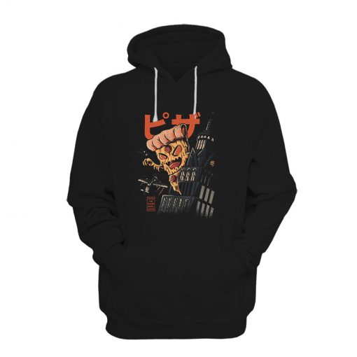 Pizza Kong Fitted Scoop Hoodie