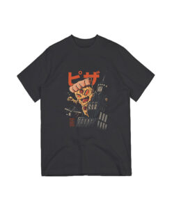 Pizza Kong Fitted Scoop T-Shirt
