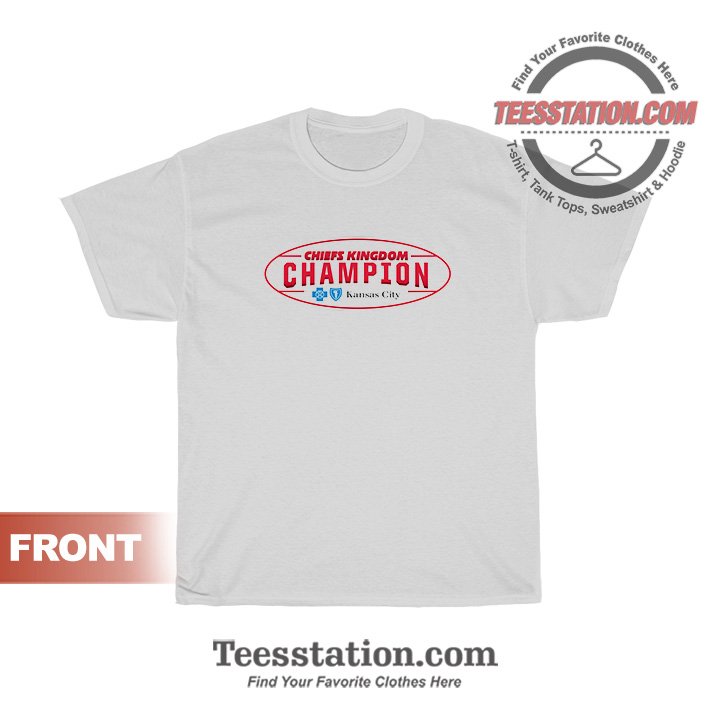 Get It Now KC Chiefs Kingdom T-Shirt Get It Now KC Chiefs Kingdom T-Shirt