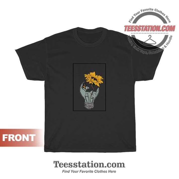 Broken Isn't Bad Flowers T-Shirt For Unisex Broken Isn't Bad Flowers T-Shirt For Unisex