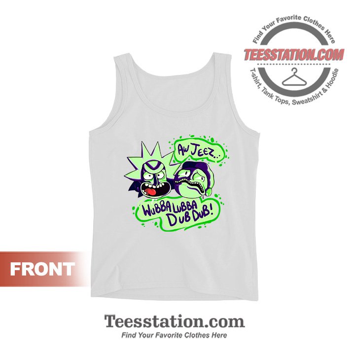 Rick And Morty Wubba Lubba Dub Dub Tank Tops Rick And Morty Wubba Lubba Dub Dub Tank Tops