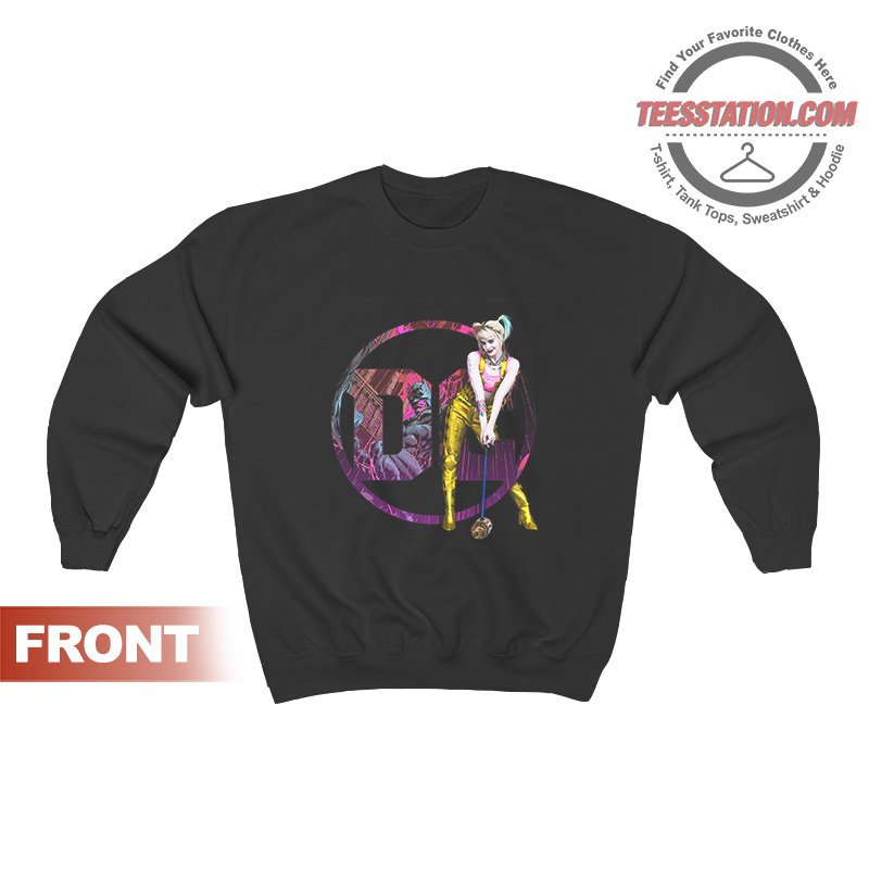Get It Now Birds of Prey Harley Quinn Sweatshirt Get It Now Birds of Prey Harley Quinn Sweatshirt