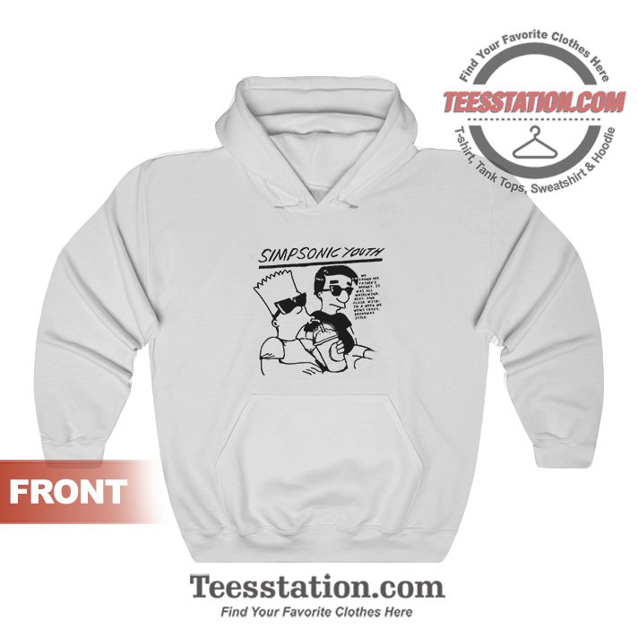 For Sale Simpsonic Youth Hoodies For Unisex For Sale Simpsonic Youth Hoodies For Unisex