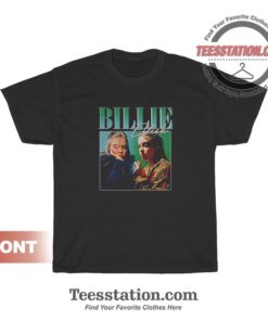 Billie Eilish 90s Vintage Black T-Shirt For Unisex