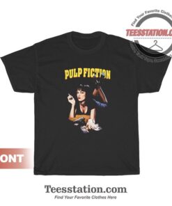 Pulp Fiction Mia Wallace Vintage T-Shirt
