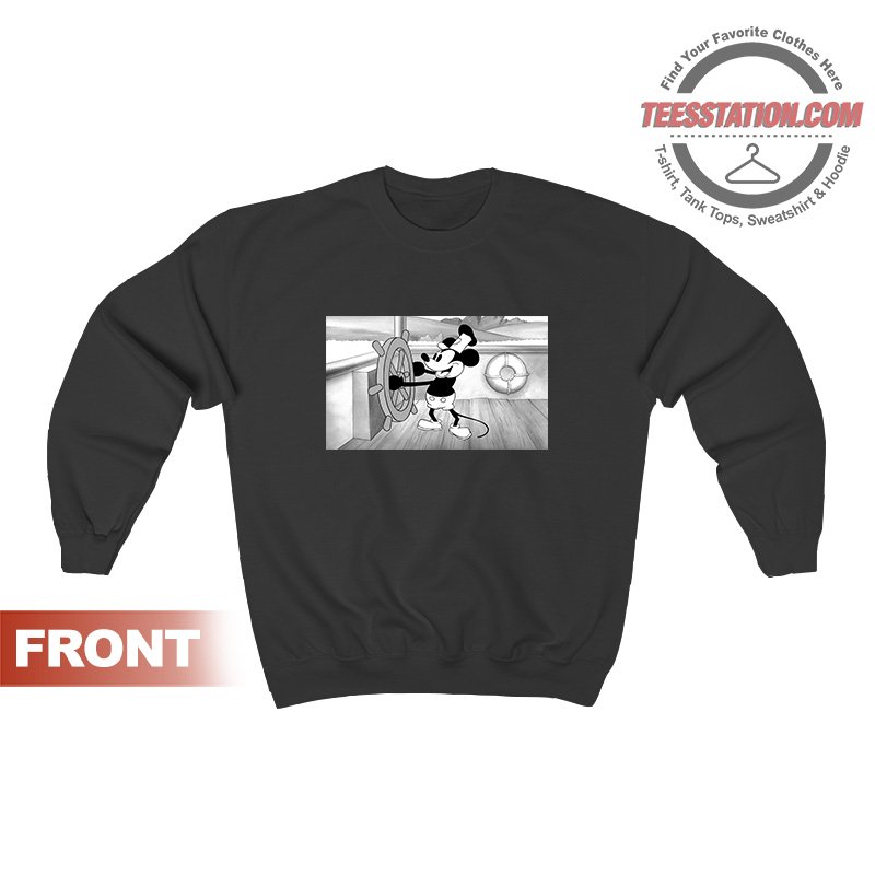 Disney Classic Mickey Mouse Sweatshirt For Unisex Disney Classic Mickey Mouse Sweatshirt For Unisex