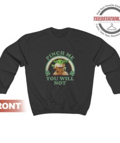 Star Wars Men’s Yoda Pinch Me You Will Not Sweatshirt