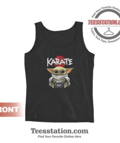 Star Wars Baby Yoda Karate Tank Tops
