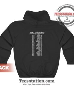 Billie Eilish 1 By 1 Tour 2019 Hoodies For Unisex