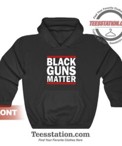 Black Guns Matter Hoodies For Unisex