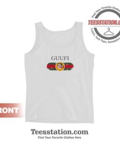 Goofy Gucci Parody Tank Top For Unisex