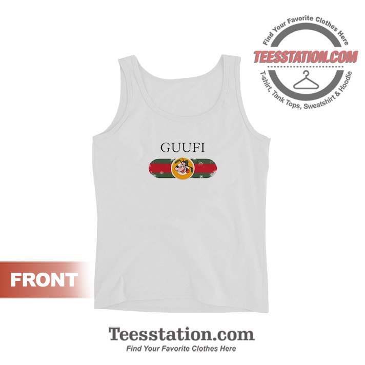 Goofy Gucci Parody Tank Top For Unisex Goofy Gucci Parody Tank Top For Unisex