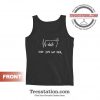 Shit Just Got Real Math Equation Funny Tank Tops