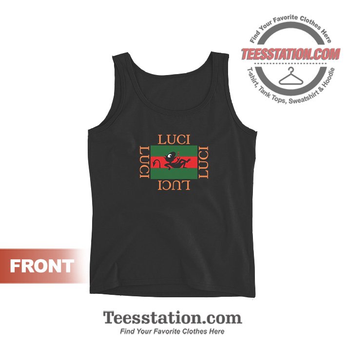 Luci Disenchantment Gucci Parody Tank Tops Luci Disenchantment Gucci Parody Tank Tops
