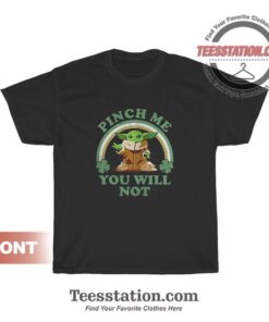 Star Wars Men's Yoda Pinch Me You Will Not T-Shirt