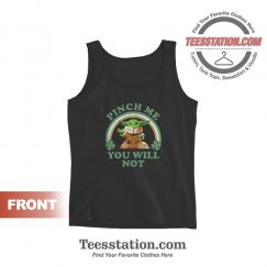 Star Wars Men’s Yoda Pinch Me You Will Not Tank Tops