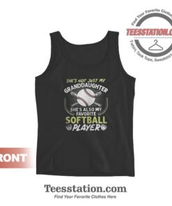 Softball Player Sport Lover Tank Tops