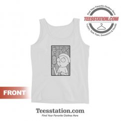 Rick and Morty Retro Japanese Rick Tank Tops