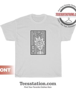 Rick and Morty Japanese Logo T-shirt