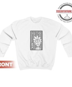 Rick and Morty Japanese Logo Sweatshirt