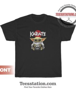 Star Wars Baby Yoda Karate T-Shirt