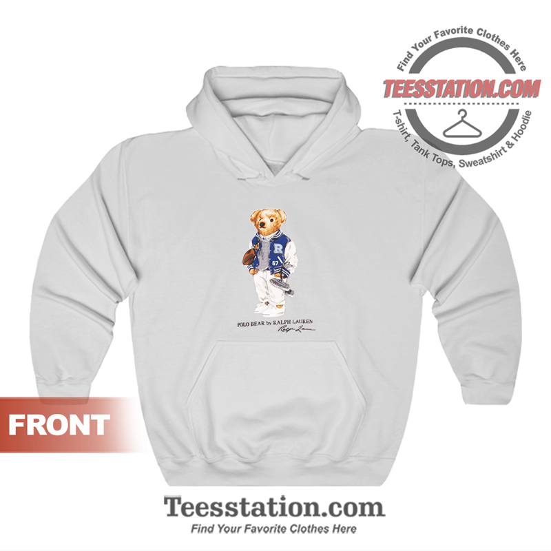Boys' Polo Bear Hoodie Boys' Polo Bear Hoodie