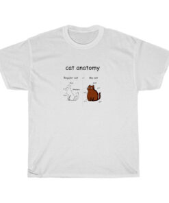 Cat Anatomy Funny T-Shirt