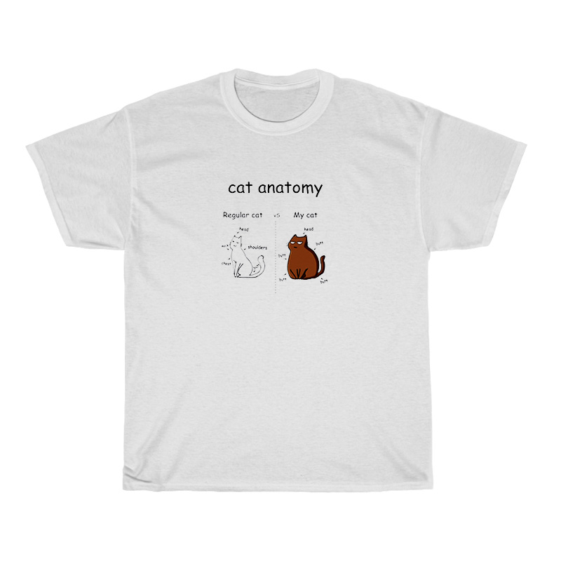 Cat Anatomy Funny T-Shirt Cat Anatomy Funny T-Shirt