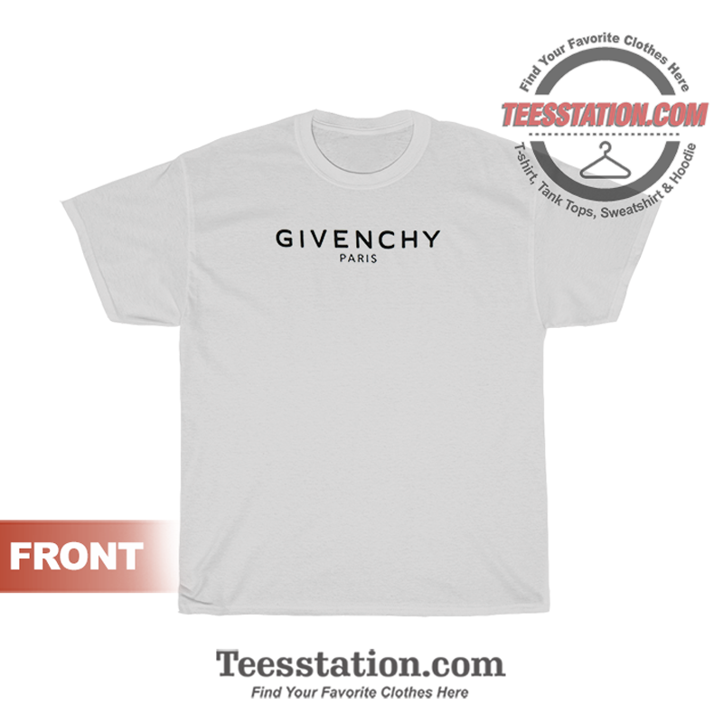 Givenchy Paris White T-Shirt Givenchy Paris White T-Shirt