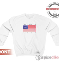 Los Angeles 1984 Flag Sweatshirt