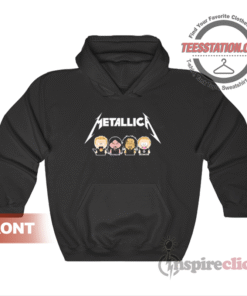 Metallica Character Cartoon Hoodie