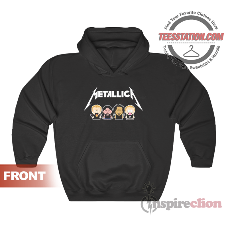 Metallica Character Cartoon Hoodie Metallica Character Cartoon Hoodie