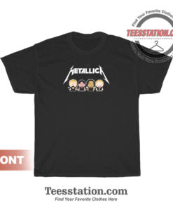 Metallica Character Cartoon T-Shirt
