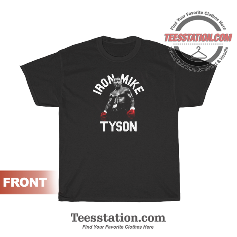 Mike Tyson Red Iron T-Shirt Mike Tyson Red Iron T-Shirt