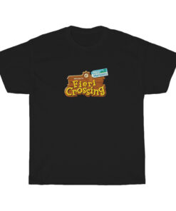 Welcome To Fieri Crossing Black T-Shirt