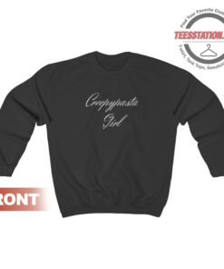 Creepy Creepypasta Girl Fun Scary Sweatshirt