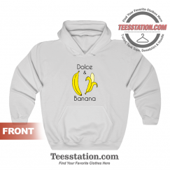 Dolce And Banana Funny Fashion Bananas Vegan Hoodie