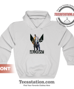 Jett And Phoenix Valorant Hoodie