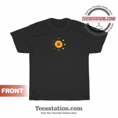 Moon Phases Sunflower T-Shirt