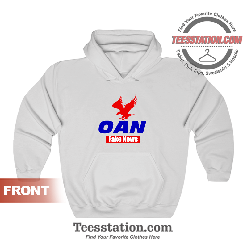OAN Fake News Hoodie OAN Fake News Hoodie