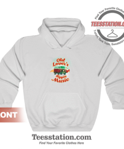 Old Lover's Hippie Music Vintage Van Hoodie