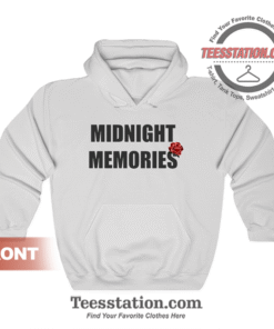 One Direction Midnight Memories Lyrics Hoodie
