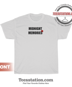 One Direction Midnight Memories Lyrics T-Shirt