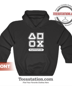 Playstation Controller Buttons Hoodie