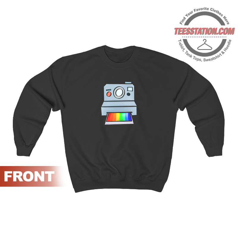 Polaroid One Step Camera Sweatshirt Polaroid One Step Camera Sweatshirt