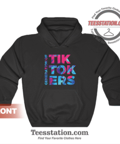 Tiktokers Generation Cool Color Hoodie